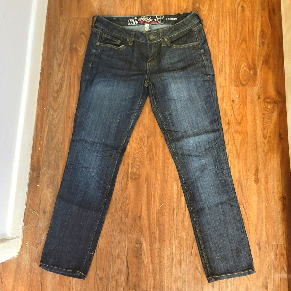 Refuge Flirty Everyday Skinny Jeans size 8 short